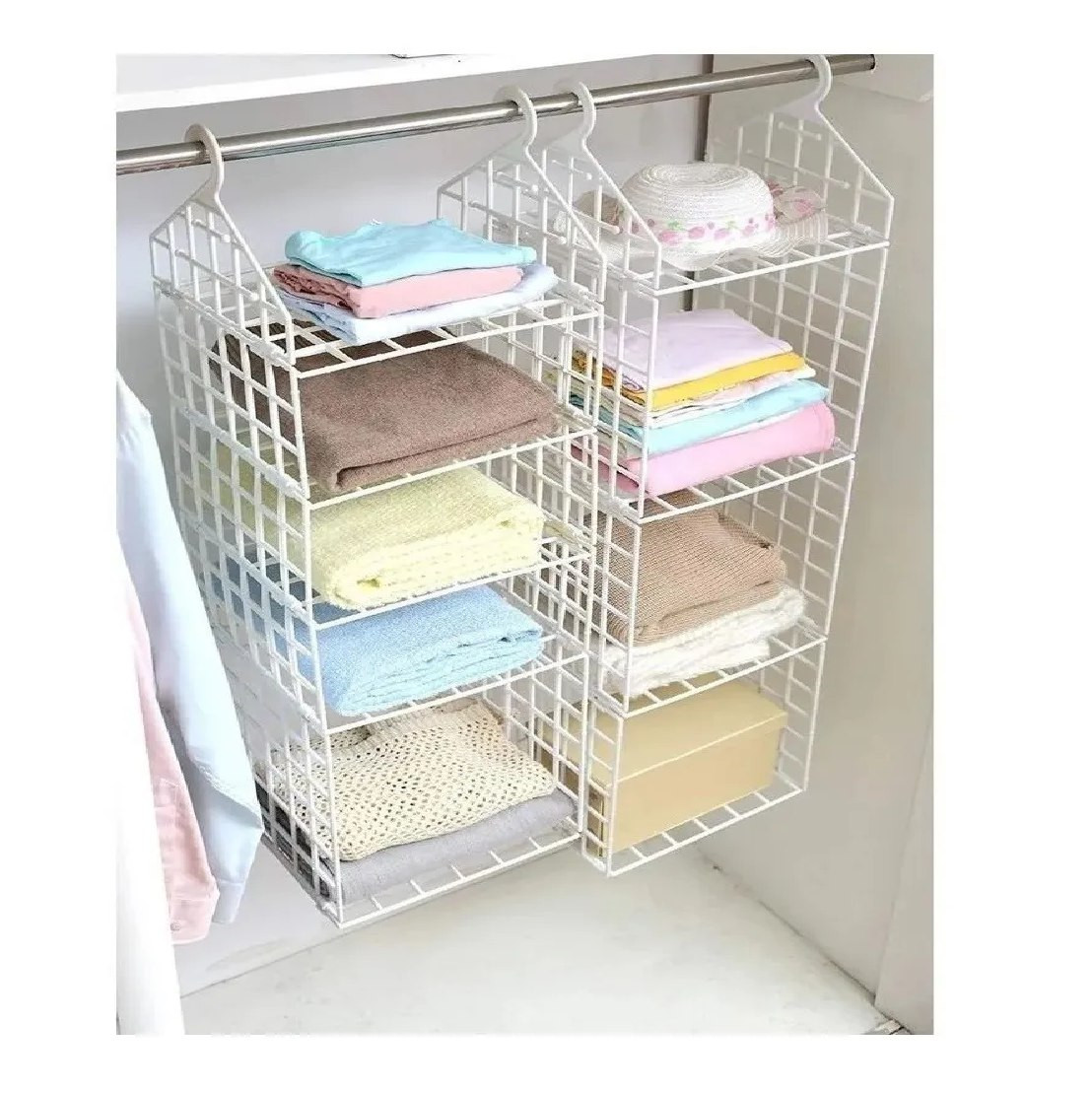 Miniatura 3 de Organizador De Armario Plegable Estante